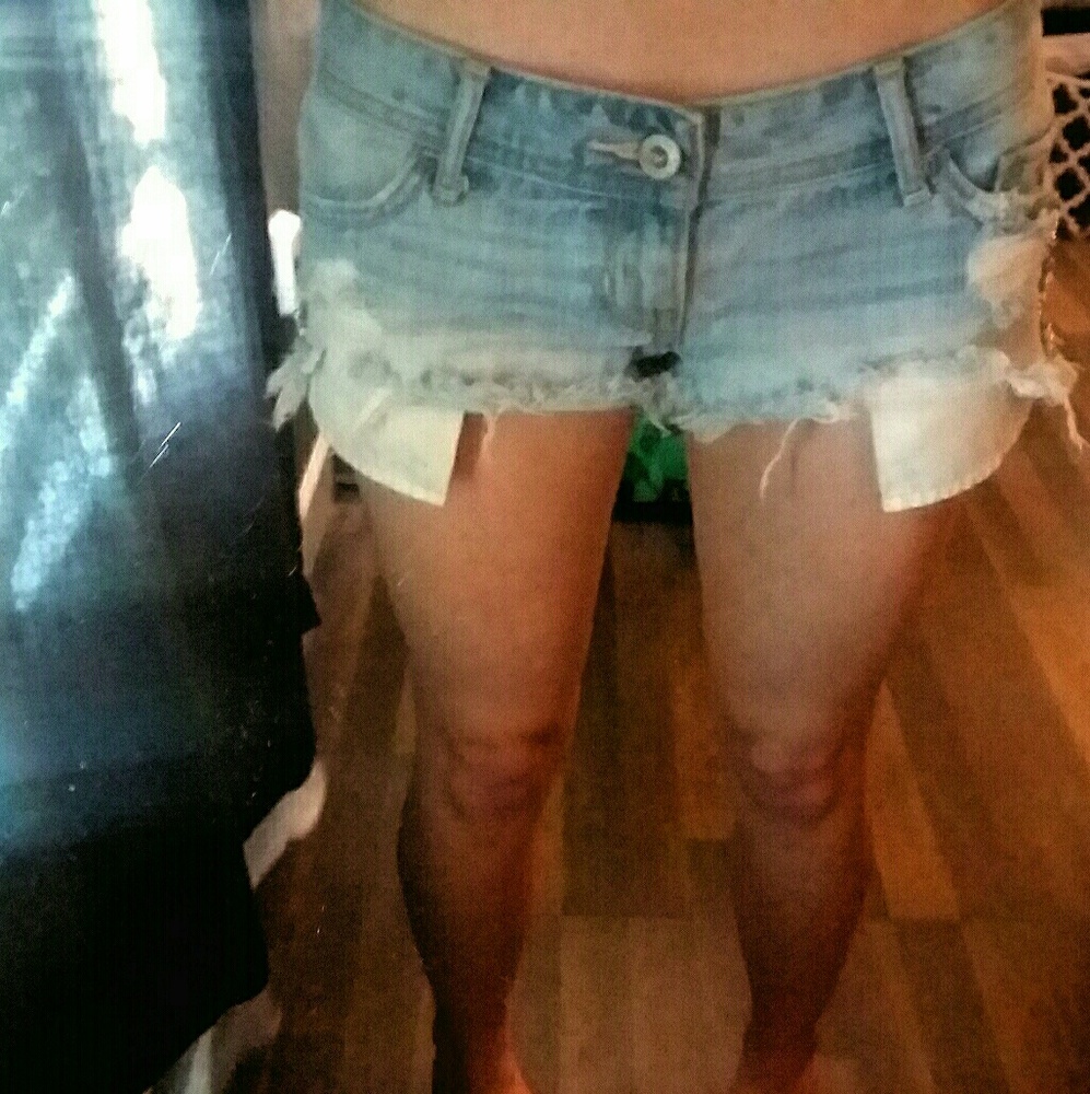 Hollister Distressed Shorts